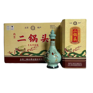 永豐牌北京二鍋頭青龍升級版典藏青龍青花瓷禮盒裝清香型白酒 52度 500mL 6瓶 青龍升級版整箱