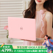 戴爾（DELL）靈越15pro i7筆記本電腦輕薄本13代酷睿靈越15 3530 高性能超薄本大學(xué)生商務(wù)辦公本游戲本手提電腦 初戀粉 | 15pro裝粉殼【15.6英寸】 推薦：i7 | 32G | 
