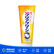 花王（KAO）成人顆粒牙膏美白去黃去牙漬含氟護齦防蛀清新口氣【沃爾瑪】 清新柑橘味 120g*1支