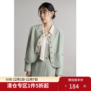 獨束大碼女裝法式小香風(fēng)通勤套裝秋裝新款微胖mm簡(jiǎn)約氣質(zhì)時(shí)尚套裝 外套 XL