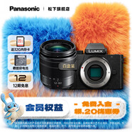松下（Panasonic）Lumix G100D M43畫(huà)幅相機 M43卡口 微單相機 無(wú)反數碼相機 G100D+【12-60mm白盒】單鏡套裝