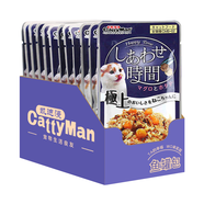 多格漫（DoggyMan）凱迪漫貓咪美味時(shí)間貓咪妙濕糧鮮包魚(yú)罐包 成貓幼貓濕糧貓零食罐頭 55g/包 02 金槍魚(yú)&鰹魚(yú)·扇貝柱（55g * 12包）
