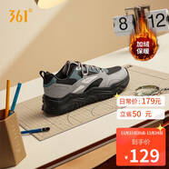 361°運動(dòng)鞋女冬季加絨復古棉鞋情侶厚底休閑老爹鞋子女682446738-2