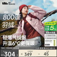 蕉下（beneunder）外套秋冬女氣絨服似羽絨棉服圓領(lǐng)可機洗內膽夾棉秋裝新款2025