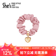 She's茜子心型職業(yè)發(fā)圈皮筋簡(jiǎn)約發(fā)繩時(shí)尚頭飾生日禮物送女友