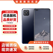 OPPO A92s 二手手機 120Hz暢感屏側邊指紋雙模5G全面屏拍照智能5G手機 九十度黑 8+128G 95新