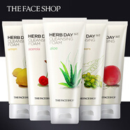 菲詩(shī)小鋪（THE FACE SHOP）氨基酸洗面奶女士蘆薈檸檬泡沫洗面乳膏男 170ml