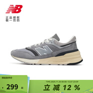 NEW BALANCE NB997系列男女舒適百搭復古運動(dòng)休閑鞋 U997RHA 灰色 37 (腳長(cháng)22.5cm)