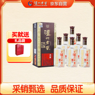 瀘州老窖 六年窖頭曲淡雅 濃香型白酒 52度500ml*6整箱