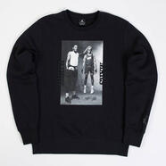 Jordan男士運動(dòng)衛衣保暖舒適貼身合體便于活動(dòng)帶前袋黑色抓絨面料 black / black 均碼 |S