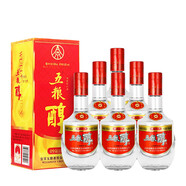 五糧液股份公司出品 五糧醇09第三代 3D  45度禮盒裝喜宴白酒 現貨  45度 500mL 6瓶 整箱原箱發(fā)