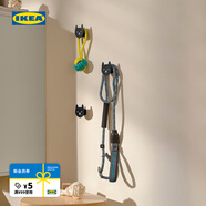 宜家（IKEA）UTSADD烏薩德墻面掛鉤鑰匙狗繩創(chuàng  )意衣帽架墻壁鉤掛衣架學(xué)生宿舍 掛鉤貓