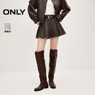 ONLY 2026春季辣妹風(fēng)A字牛仔短裙百褶裙半身裙女|126137003