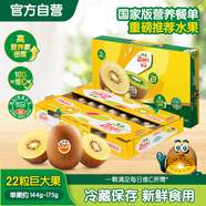 佳沛（zespri）新西蘭  陽(yáng)光金奇異果巨大果22粒原箱 單果重約144-175g 獼猴桃