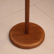 千花全實(shí)木加厚底座落地櫸木客廳臥室百搭北歐風(fēng)現代樹(shù)形掛衣架衣帽架 紅椿木-原木紅