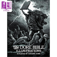 預售 The Dore Bible Illustrations 進(jìn)口藝術(shù) 多雷插畫(huà)黑白版畫(huà)