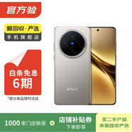 vivo X200 Pro  蔡司2億超級長(cháng)焦 藍晶×天璣9400 拍照 AI 手機 二手手機優(yōu)品 鈦色 16G+1T 99新