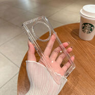 LZL適用榮耀magic7手機殼magic65新款4防摔300華為mate7060Pro透明太空mate5040硬殼30全包保護套RS保 防摔設計透明-太空殼 華為Mate60RS非凡大師版