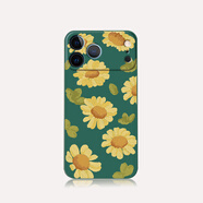 A NOON LOTUSiPhone16Promax/15/17air手機殼蘋(píng)果14軟7保護套8plus磨砂mini全包XR/13/12原創(chuàng  )小眾卡通清新精孔 墨綠軟殼 iQOO 11S