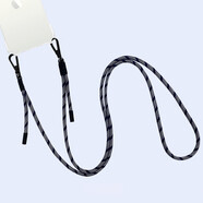 京營(yíng)任意手機殼掛繩斜挎可調節棉繩掛件配飾純色韓國小眾掛飾 炫彩藍