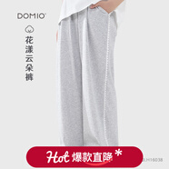 多妙屋女童褲子大童運動(dòng)戶(hù)外工裝褲兒童休閑傘兵褲女孩長(cháng)褲洋氣春夏童裝 QLH16038淺麻灰 160