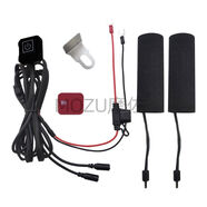 摩族越野摩托車(chē)加熱手把套電動(dòng)機車(chē)改裝電熱把手通用防滑防水 智能溫控電熱手把12V接線(xiàn)版