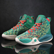 LI-NING 1990CJ1籃球鞋邁克勒姆同款會(huì )響運動(dòng)鞋高幫男鞋學(xué)生 2099圣誕李寧 40