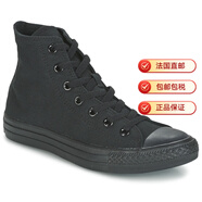 匡威（Converse）男鞋女鞋運動(dòng)帆布鞋高幫球鞋學(xué)生經(jīng)典款板鞋黑色春秋25新款M3310C 黑色 46