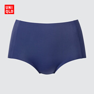 優(yōu)衣庫女裝AIRism無(wú)痕短褲/空氣衣高腰三角內褲25秋冬新款479197 67 海藍色 XS