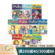 預售 英文原版 Cam Jansen 小小女偵探 過(guò)目不忘的小珍妮 10冊合售 訓練邏輯思考 David A.Adler 兒童偵探冒險推理章節小說(shuō) 綠山墻 綠山墻圖書(shū)