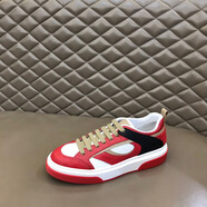 康奈（kangnai）斷碼2026運動(dòng)休閑男鞋真皮網(wǎng)面透氣歐洲站平底潮流英倫風(fēng)秋季菲小 紅色 38