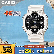 卡西歐（CASIO）手表男光動(dòng)能防水防震學(xué)生個(gè)性電子日韓表圣誕禮物AQ-S810WC-7A
