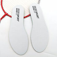 適配原裝ANTA安踏運動(dòng)鞋墊男女透氣吸汗防臭柔軟軍訓籃球減震高彈 平墊【白色】1雙裝 35