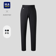 海瀾之家（HLA）西褲26春季新款輕商務(wù)經(jīng)典系列純色西褲子男HKXAW1F006A 黑色12 34 175/88A 推薦143~150斤