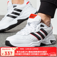 阿迪達斯 （adidas）NEO跑步鞋男2025年秋季減震網(wǎng)面透氣輕便休閑運動(dòng)鞋BB9774 EG2655/白/一號黑/cloudfoam中底 45 280/10.5