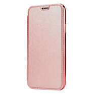 適用iPhone17Pro超薄手機殼電鍍14TPU手機保護套蘋(píng)果16E翻蓋皮 粉色 iPhone6Splus