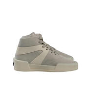 FEAR OF GOD男士高幫運動(dòng)鞋緩震耐磨舒適透氣皮革鞋面橡膠鞋底系帶設計 灰色 41