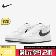 耐克耐克正品 COURT (GS) 兒童小白鞋日常通勤板鞋童鞋運動(dòng)鞋跑步鞋 DV5456-104 38