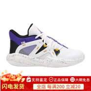 迪卡儂（DECATHLON）兒童籃球鞋NBA湖人籃球鞋體育學(xué)校訓練運動(dòng)鞋IVO3 洛杉磯湖人-白色 32