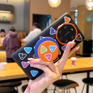 羽唐適用于華為Mate60RS非凡大師手機殼形狀黑色Mate40保時(shí)捷磁吸保護套華為mate50rs涂鴉防摔超薄新款 華為mate40rs【磁吸形狀黑+磁吸氣囊支架】