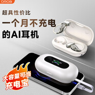 電蘿卜AI實(shí)時(shí)翻譯藍牙耳機掛耳式 無(wú)線(xiàn)運動(dòng)降噪耳機真HiFi音質(zhì)超長(cháng)續航（140+語(yǔ)種翻譯 全彩觸控屏）K69 【耳機+充電寶】200H長(cháng)續航type-c線(xiàn)丨白