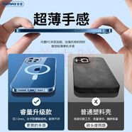 REMAX睿量磁吸手機殼適用蘋(píng)果14iPhone13Pro全包防摔透明保護套 蘋(píng)果14Pro_Max iPhone_14_Plus