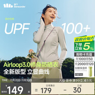 蕉下（beneunder）防曬衣女防紫外線(xiàn)外套短款辣妹立領(lǐng)修身AL819淺炭灰L