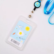 語(yǔ)森憶卡套干擾工作證卡套定制證件胸卡工廠(chǎng)牌員工吊牌韓版學(xué)生 云朵