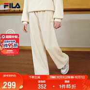 FILA【抗菌功能】斐樂(lè )兒童童裝2025年冬季女童中大童加絨長(cháng)褲
