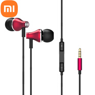 小米（MI）高音質(zhì)有線(xiàn)耳機vivo華為小米蘋(píng)果TypeC35mm圓孔x60pro掛脖藍牙 帶Mic合金款【3.5mm玫色- 一條裝】