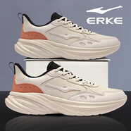 鴻星爾克男鞋加絨運動(dòng)鞋男2026新款冬季棉鞋輕便軟底跑步鞋緩震休閑鞋子男 3295浮巖蒼野灰(皮面) 42 現貨速發(fā)