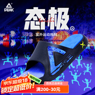 匹克（PEAK）態(tài)極拖鞋男廣西老表專(zhuān)屬涼鞋夏新品太極男女情侶涼拖外穿運動(dòng)拖鞋 黑色/魔幻紫 -印象劉三姐 39