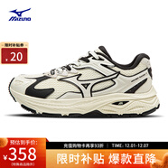 美津濃（MIZUNO）【RACER S 1.0】軟底輕便運動(dòng)跑步鞋男女同款緩震透氣休閑慢跑鞋 03/熊貓色 38.5 (245mm)