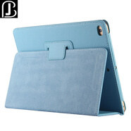倍技適用蘋果平板ipadAir2保護套A1566A1567A1474A1475休眠皮套外殼9.7英寸 Air/Air2 通用 天藍